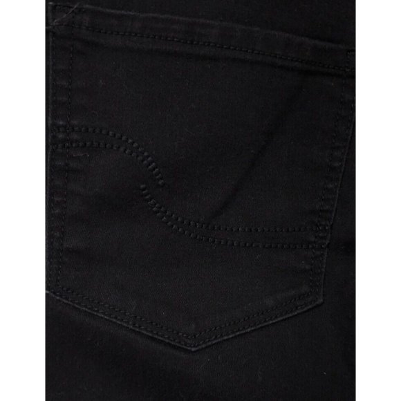 Signature Levis Strauss Womens Teens 8 Black High Rise Skinny Ankle Jeans 29x27 - Picture 8 of 10